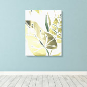 Batik Leaves Canvas Afdruk (Insitu (Houten vloer))