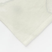 Batik Leaves Fleece Deken (Hoek)