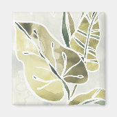 Batik Leaves Magneet (Voorkant)