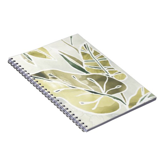 Batik Leaves Notitieboek (Rechterzijde)