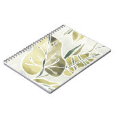 Batik Leaves Notitieboek (Linkerzijde)