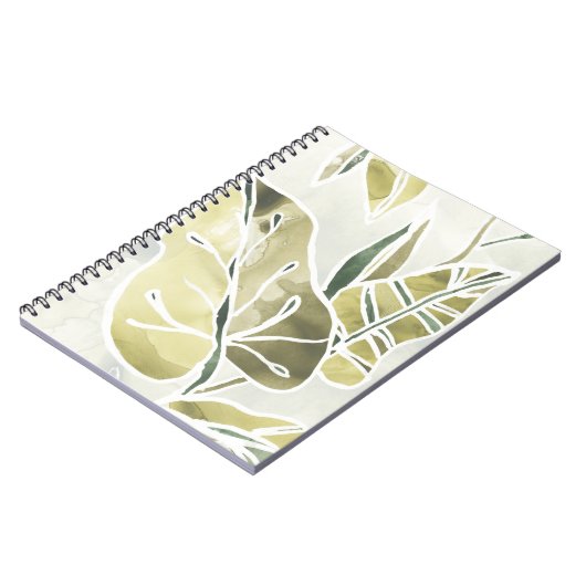 Batik Leaves Notitieboek (Linkerzijde)