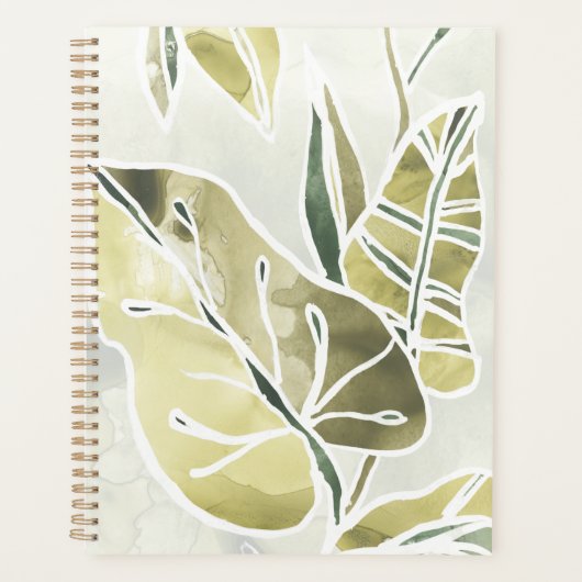 Batik Leaves Planner (Voorkant)