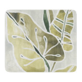 Batik Leaves Snijplank (Voorkant)