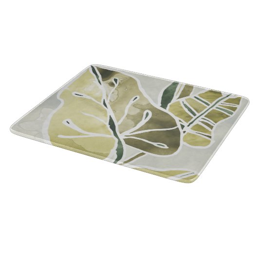 Batik Leaves Snijplank (Hoek)