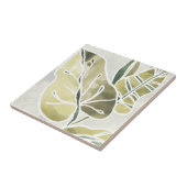 Batik Leaves Tegeltje (Zijkant)