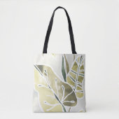 Batik Leaves Tote Bag (Voorkant)