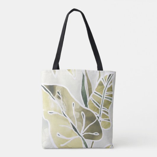 Batik Leaves Tote Bag (Achterkant)