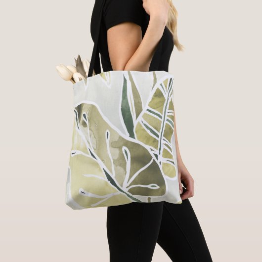 Batik Leaves Tote Bag (Dichtbij)