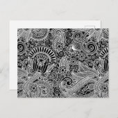 Batik Motif Briefkaart (Voorkant / Achterkant)