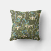 Batik Motif Snowdrop Flower Kussen (Achterkant)