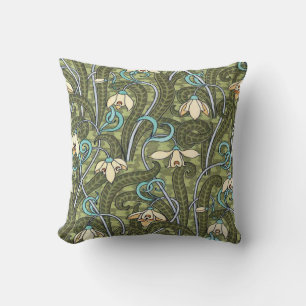 Batik Motif Snowdrop Flower Kussen