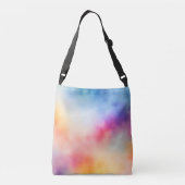 Batik Muster bunt Crossbody Tas (Achterkant)