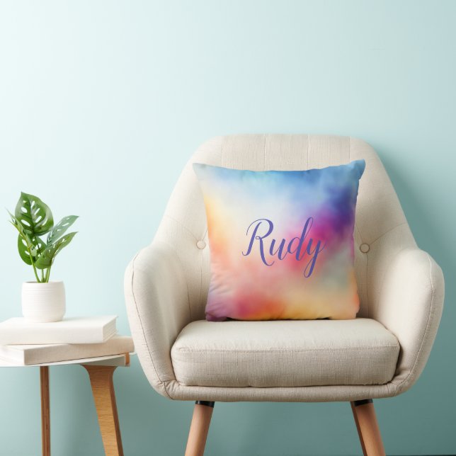 Batik Muster bunt Kussen (Stoel)