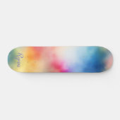 Batik Muster bunt Persoonlijk Skateboard (Horizontaal)