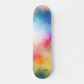 Batik Muster bunt Persoonlijk Skateboard (Voorkant)