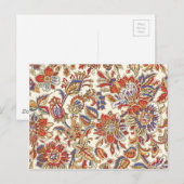 batik nr. 1 collectie briefkaart (Voorkant / Achterkant)