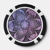Batik ontwerp pokerchips (Achterkant)
