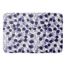 Batik Paars leder en tekenpatroon Badmat