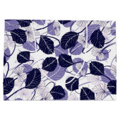 Batik Paars leder en tekenpatroon Groot Cadeauzakje (Achterkant)