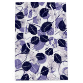 Batik Paars leder en tekenpatroon Medium Cadeauzakje (Voorkant)