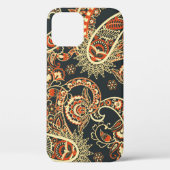 Batik Paisley:  naadloos patroon. Case-Mate iPhone Case (Achterkant)