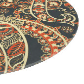 Batik Paisley:  naadloos patroon. Snijplank (Hoek)