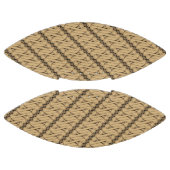 Batik Parang, Indonesisch patroon, Javaans, Etnisc American Football (Panelen)