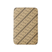 Batik Parang, Indonesisch patroon, Javaans, etnisc Badmat (Voorkant Verticaal)