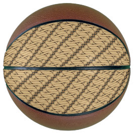 Batik Parang, Indonesisch patroon, Javaans, Etnisc Basketbal