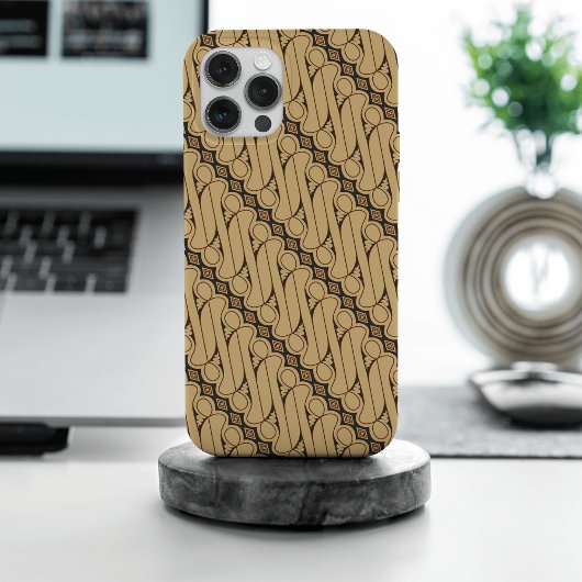 Batik Parang, Indonesisch patroon, Javaans, Etnisc iPhone Hoesje