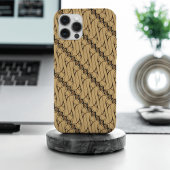 Batik Parang, Indonesisch patroon, Javaans, Etnisc iPhone Hoesje