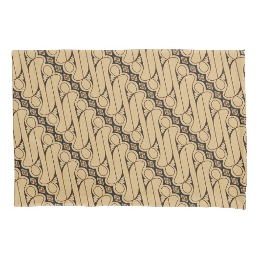 Batik Parang, Indonesisch patroon, Javaans, Etnisc Kussensloop (Voorkant)