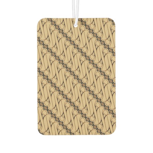 Batik Parang, Indonesisch patroon, Javaans, etnisc Luchtverfrisser (Achterkant)