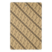 Batik Parang, Indonesisch patroon, Javaans, Etnisc Mini Klembord (Achterkant)