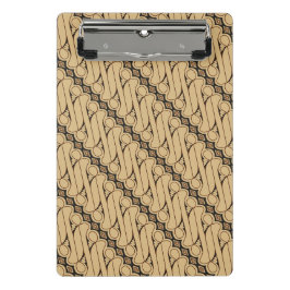Batik Parang, Indonesisch patroon, Javaans, Etnisc Mini Klembord