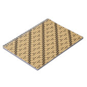 Batik Parang, Indonesisch patroon, Javaans, Etnisc Notitieboek (Linkerzijde)