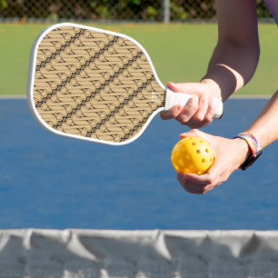 Batik Parang, Indonesisch patroon, Javaans, Etnisc Pickleball Paddle