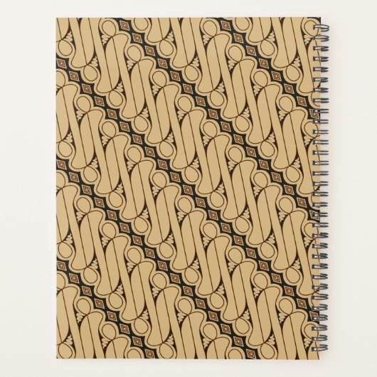Batik Parang, Indonesisch patroon, Javaans, Etnisc Planner (Achterkant)