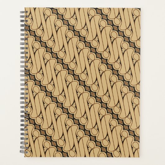 Batik Parang, Indonesisch patroon, Javaans, Etnisc Planner (Voorkant)