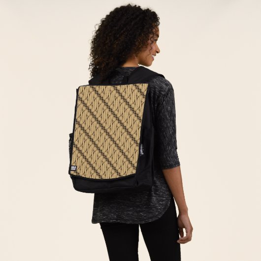 Batik Parang, Indonesisch patroon, Javaans, Etnisc Rugtassen (Gedragen)