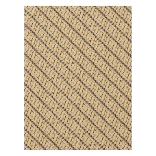 Batik Parang, Indonesisch patroon, Javaans, etnisc Tafelkleed (Voorkant)