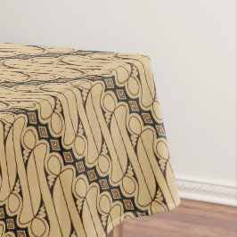 Batik Parang, Indonesisch patroon, Javaans, etnisc Tafelkleed