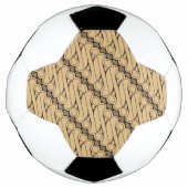 Batik Parang, Indonesisch patroon, Javaans, etnisc Voetbal (Voorkant)