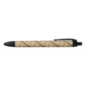 Batik Parang, Indonesisch patroon, Javaans, Etnisc Zwarte Inkt Pen (Bovenkant)