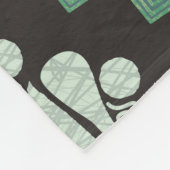 Batik Parang Yogyakarta in een modern patroon Fleece Deken (Hoek)