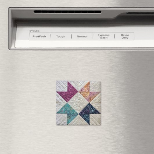 Batik Quiltmagneet Magneet (Insitu (Vaatwasser))