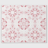 Batik Scatter© rood Cadeaupapier (Vlak)