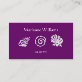 Batik Sea Shells Mammie- of Roepkaart Contactkaartje