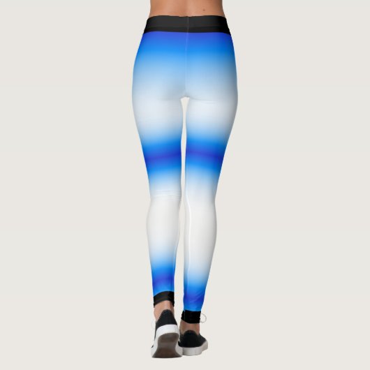 Batik Tie Dye Effect Leggings (Achterkant)